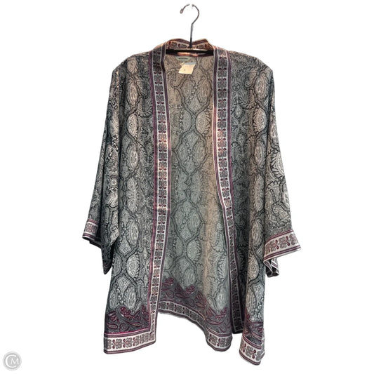 Kimono By Max Studio In Multi-colored, Size: Xl