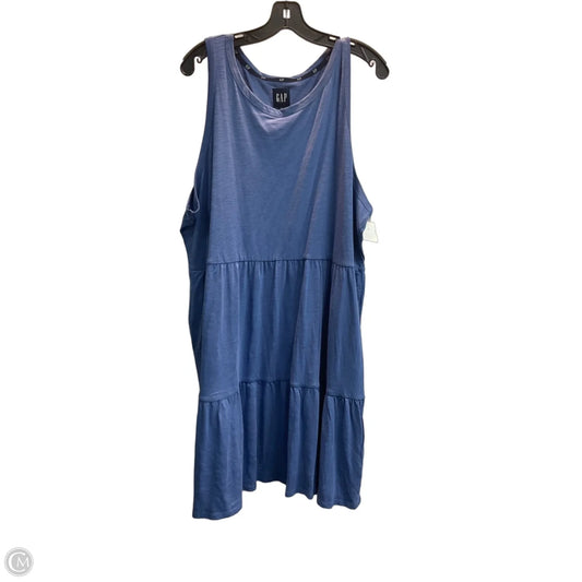 Dress Casual Maxi By Gap In Blue, Size: Xxl