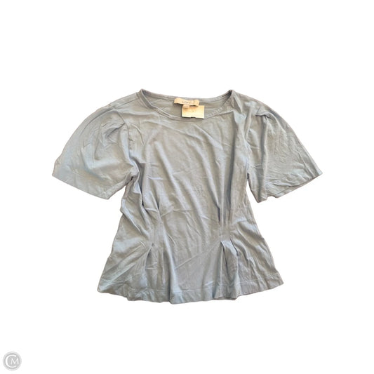 Top Short Sleeve Basic By Loft In Blue, Size: Xs