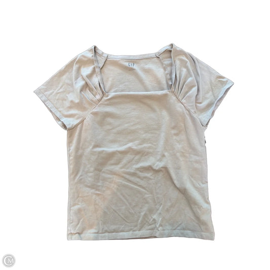 Top Sleeveless By Gap In Taupe, Size: L