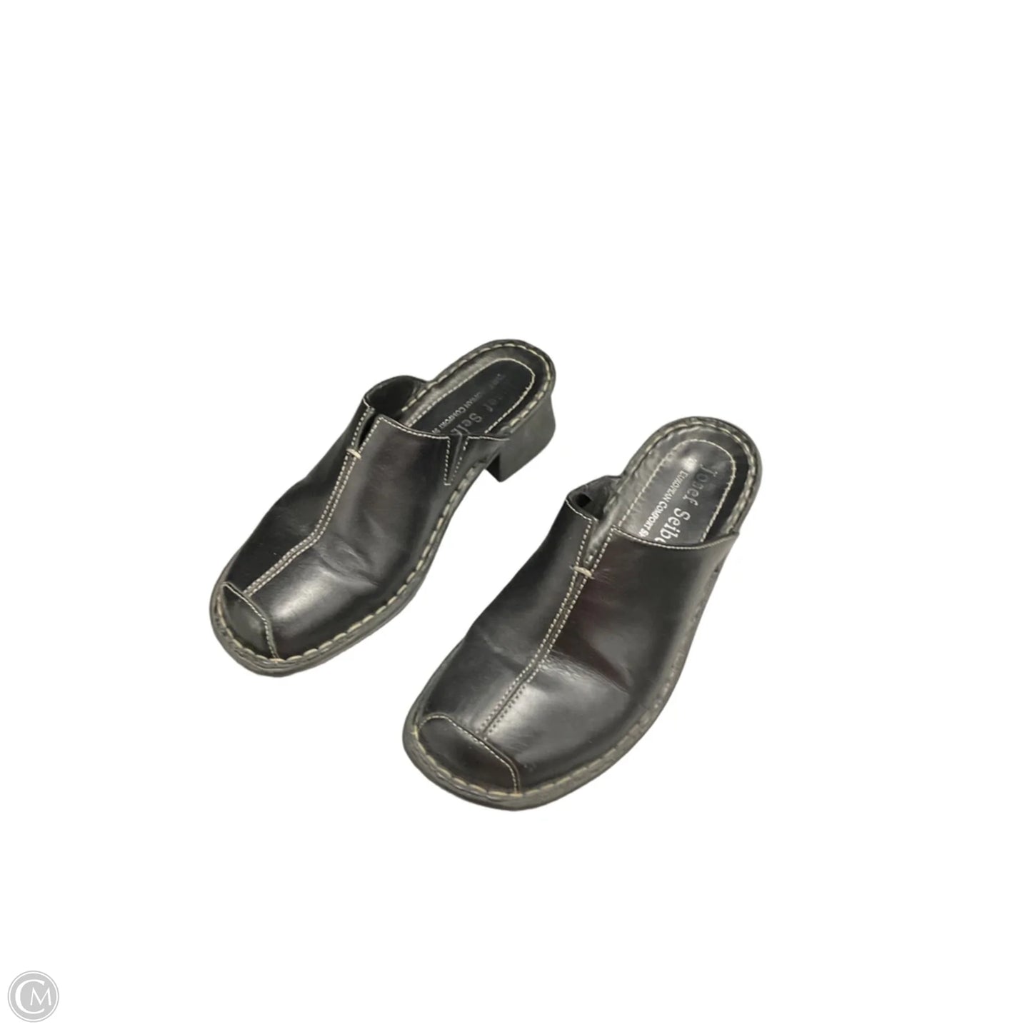 Sandals Flats By Josef Seibel In Black, Size: 6