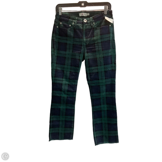 Pants Corduroy By Vineyard Vines In Plaid Pattern, Size: 2