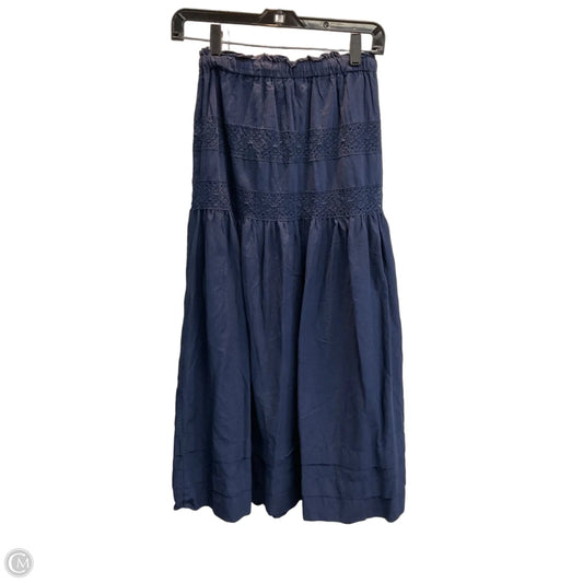 Skirt Maxi By And Now This In Navy, Size: Xxs