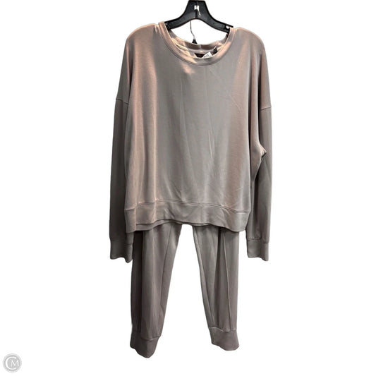 Pants Set 2pc By Danskin In Taupe, Size: L