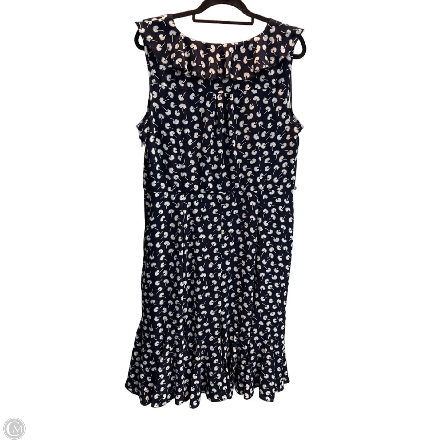 Dress Casual Maxi By Talbots In Navy, Size: 16