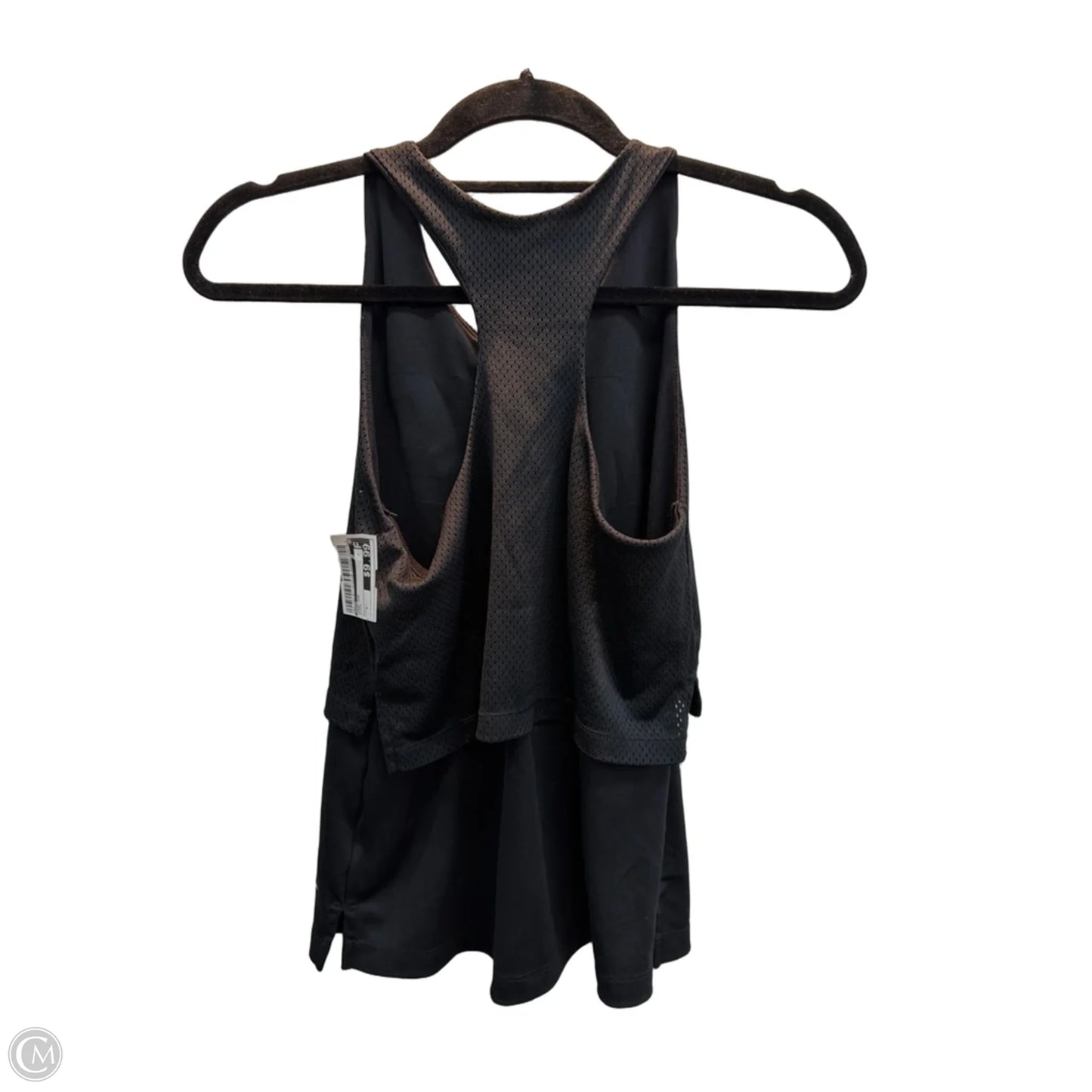 Tank Top By Nike In Black, Size: L