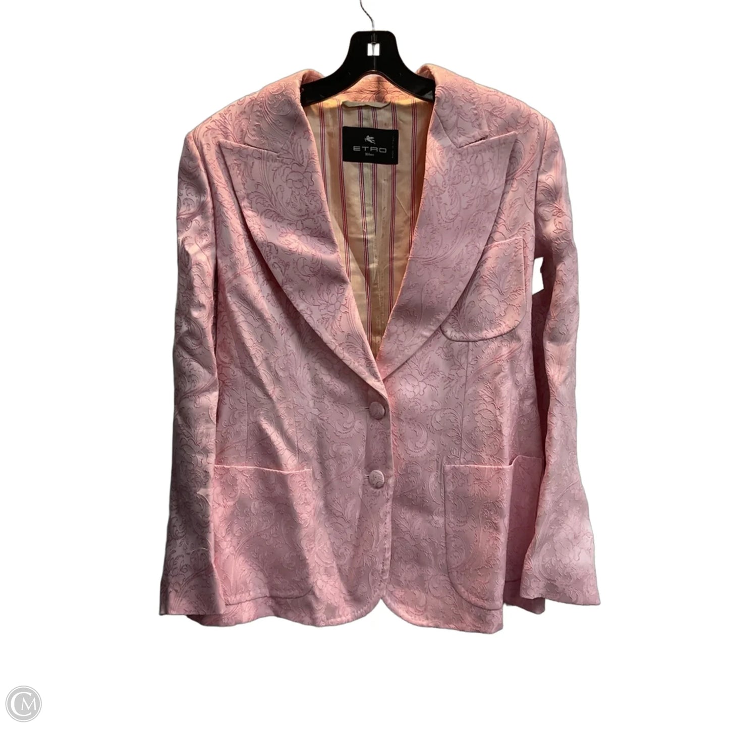 Blazer By Etro In Pink, Size: M