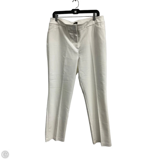 Pants Dress By Chicos In White, Size: L