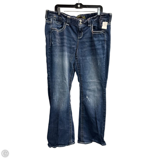 Jeans Boot Cut By Maurices In Blue, Size: 20