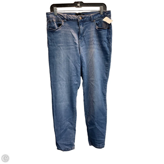 Jeans Skinny By 1822 Denim In Blue, Size: 14