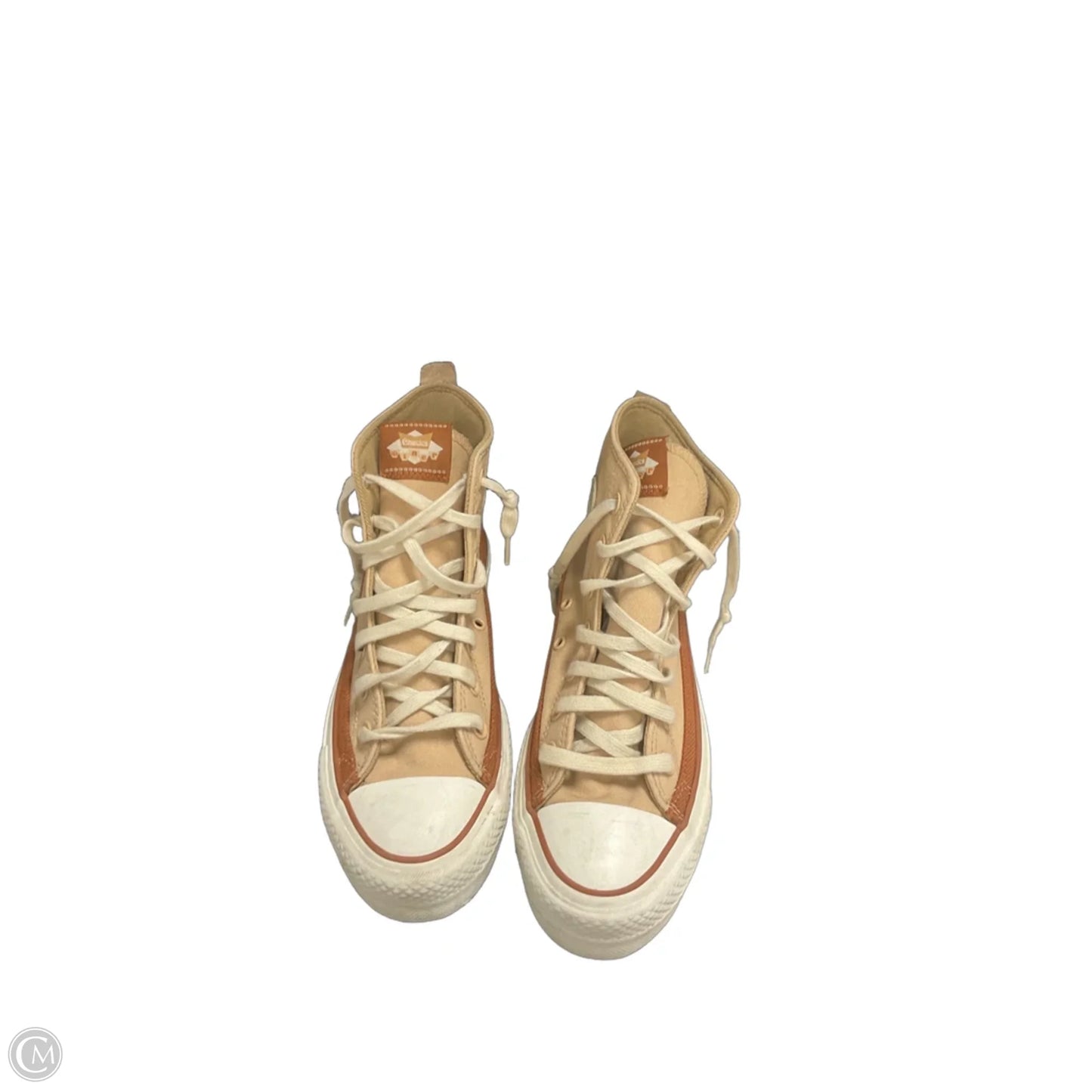 Shoes Athletic By Converse In Tan, Size: 6