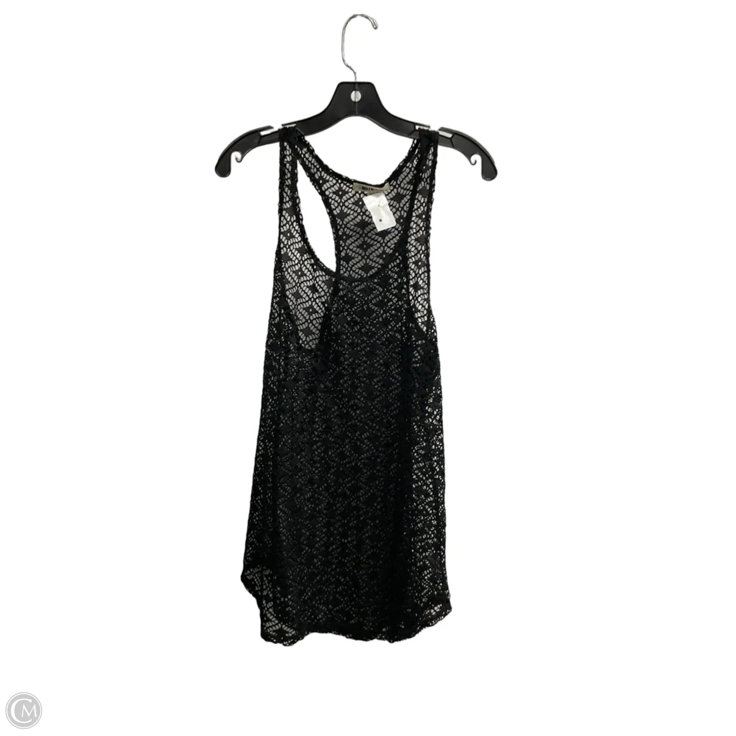 Swimwear Cover-up By Clothes Mentor In Black, Size: L
