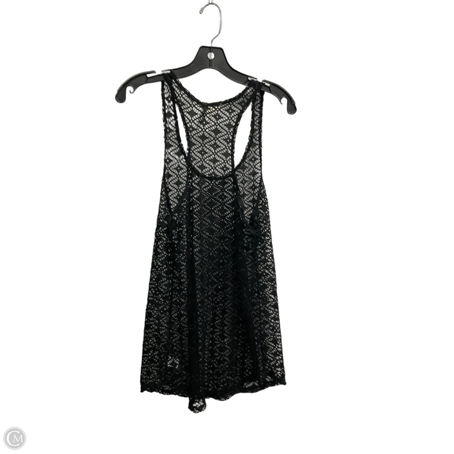 Swimwear Cover-up By Clothes Mentor In Black, Size: L