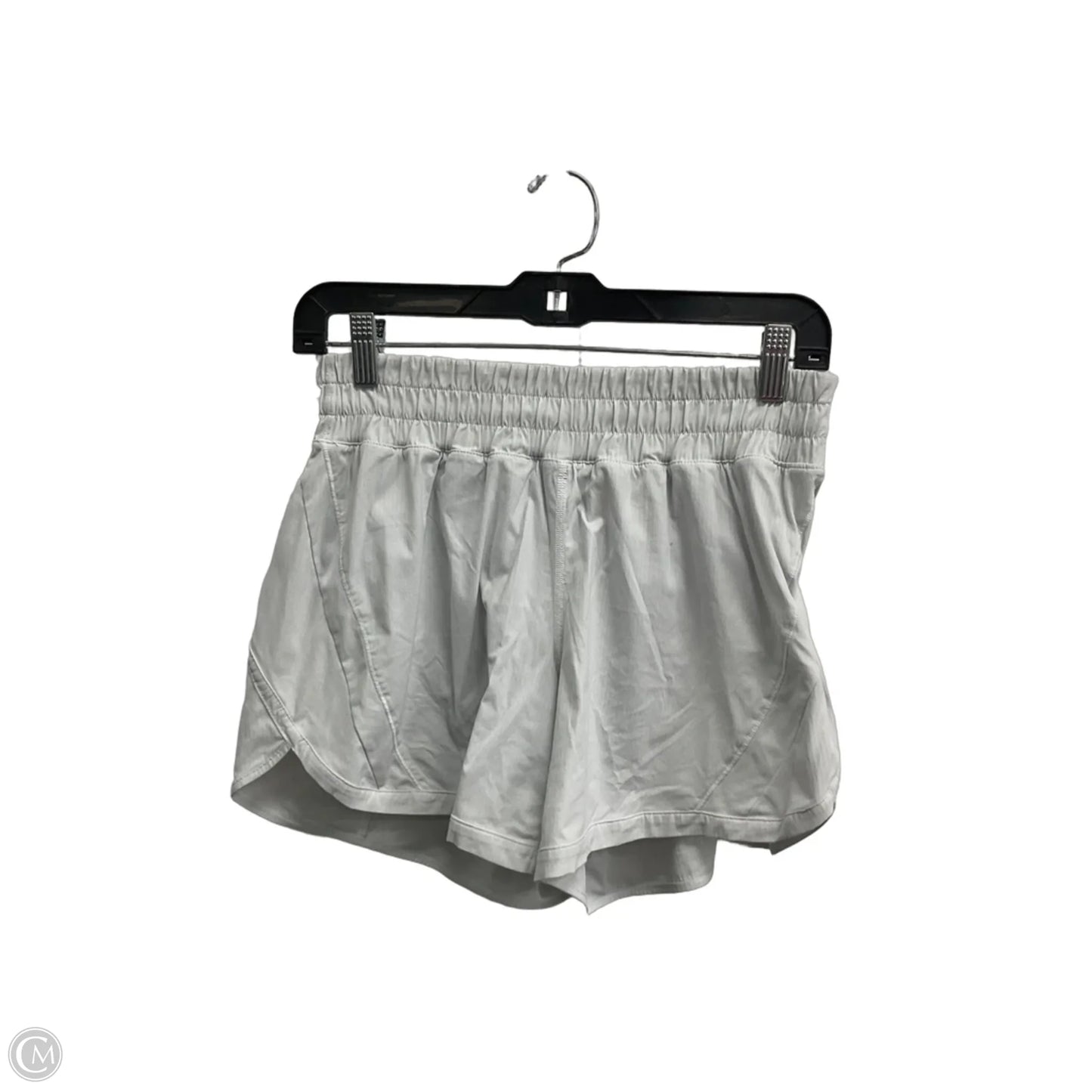 Athletic Shorts By Lululemon In White, Size: 8