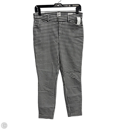Pants Cropped By Gap In Plaid Pattern, Size: 6