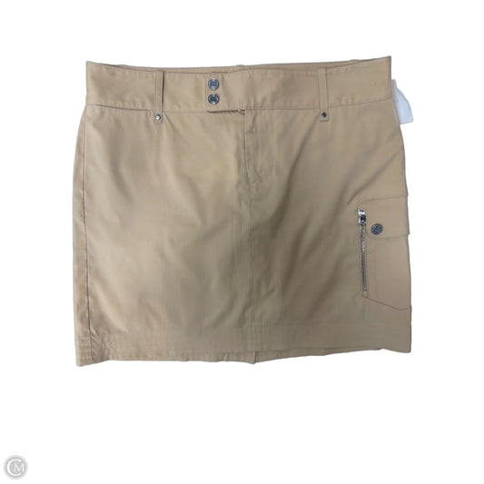 Athletic Skort By Ralph Lauren In Tan, Size: 2