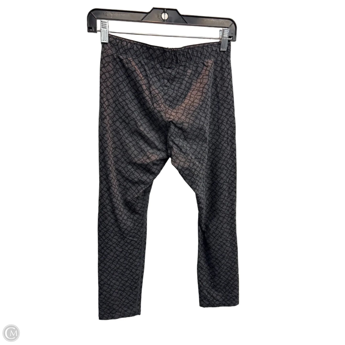 Athletic Leggings Capris By Nike In Grey, Size: S