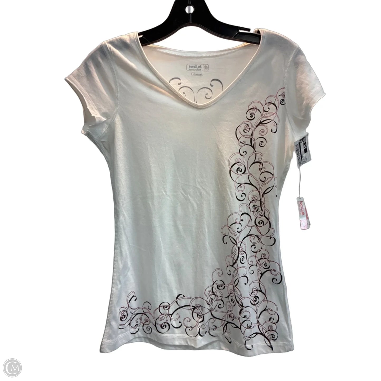 Top Short Sleeve Basic By Bolle In White, Size: S