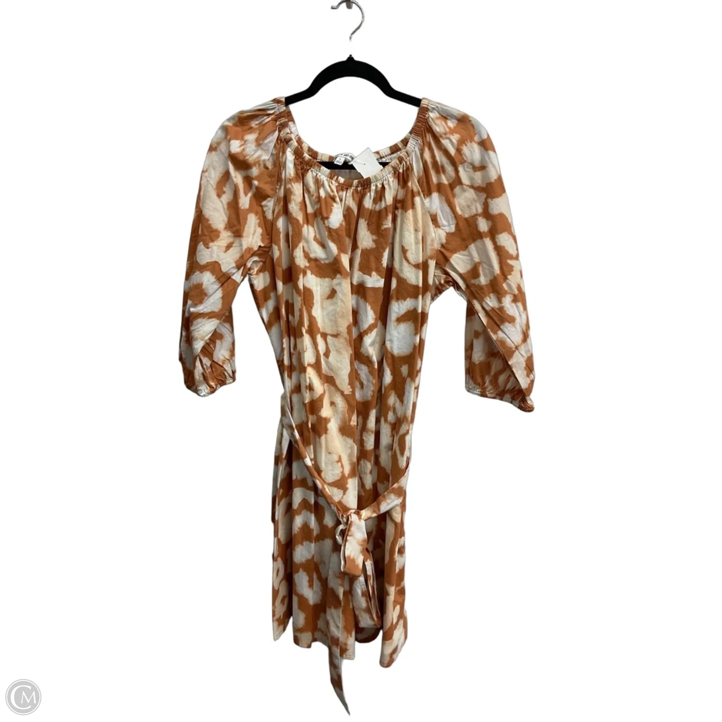 Dress Casual Midi By Elizabeth And James In Tie Dye Print, Size: L