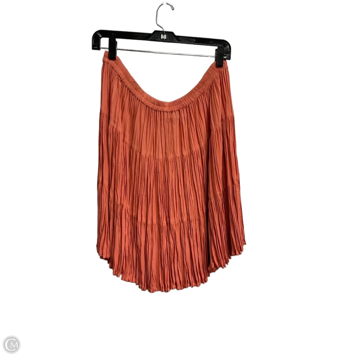 Skirt Mini & Short By Double D Ranch In Peach, Size: L