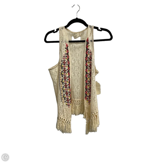 Vest Other By Altard State In Cream, Size: L