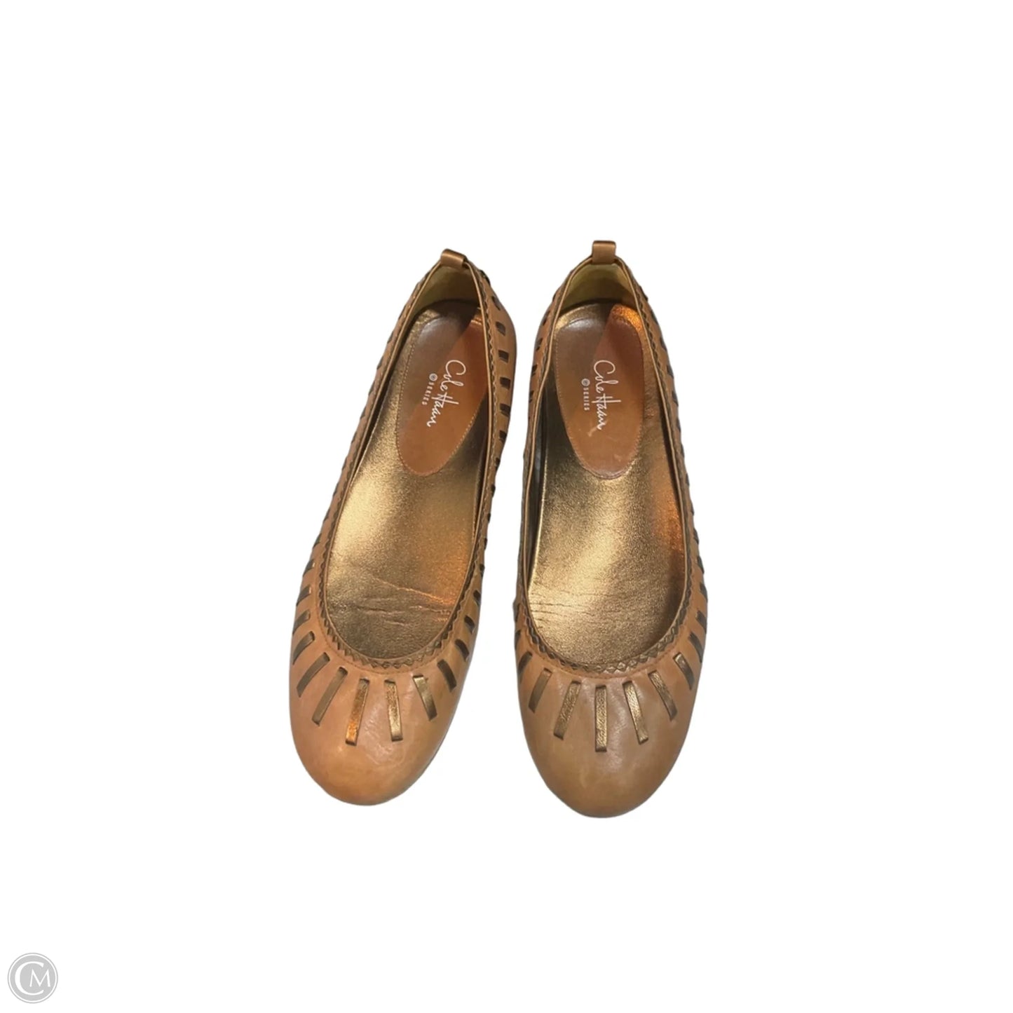 Shoes Flats By Cole-haan In Tan, Size: 8