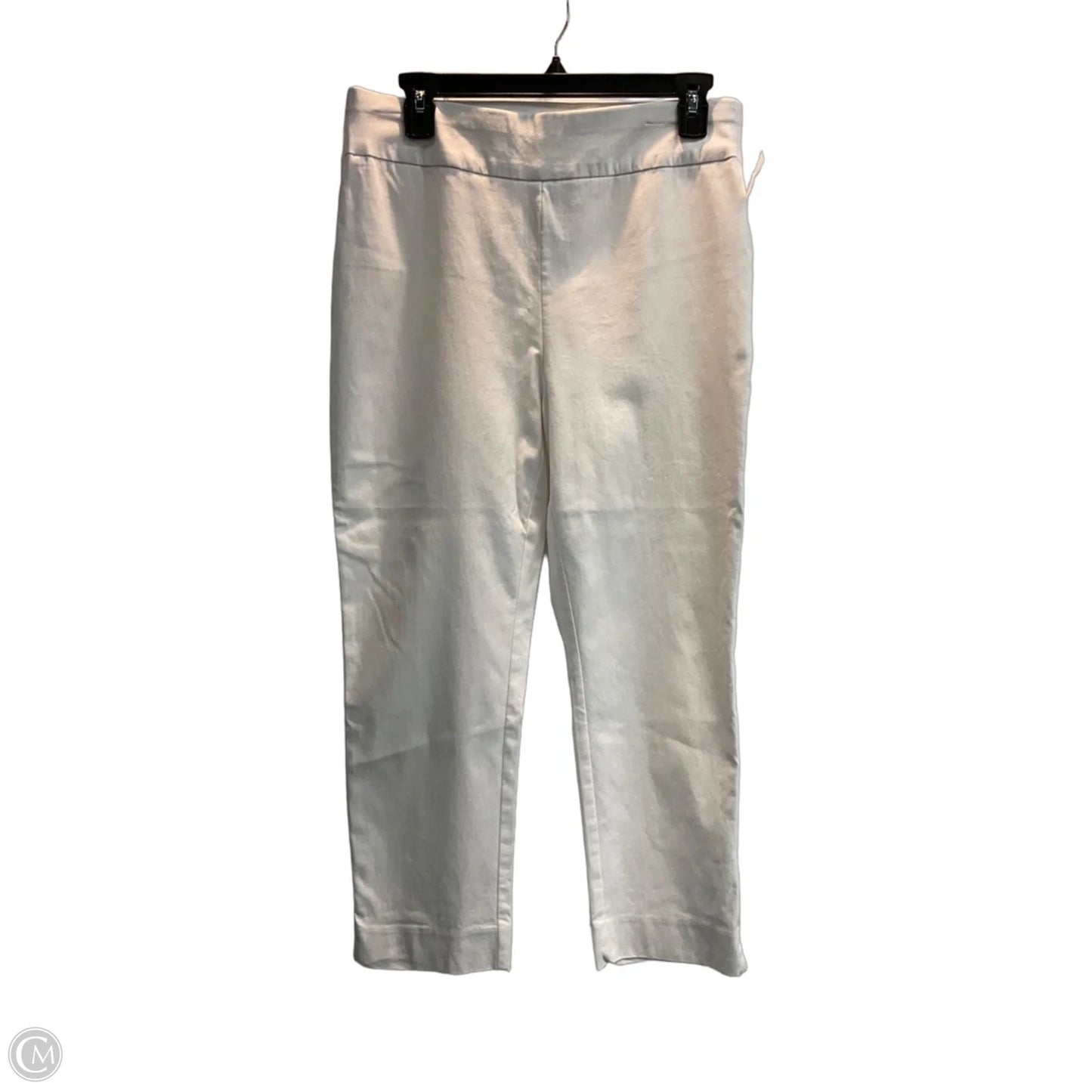 Pants Cropped By Chicos In White, Size: S