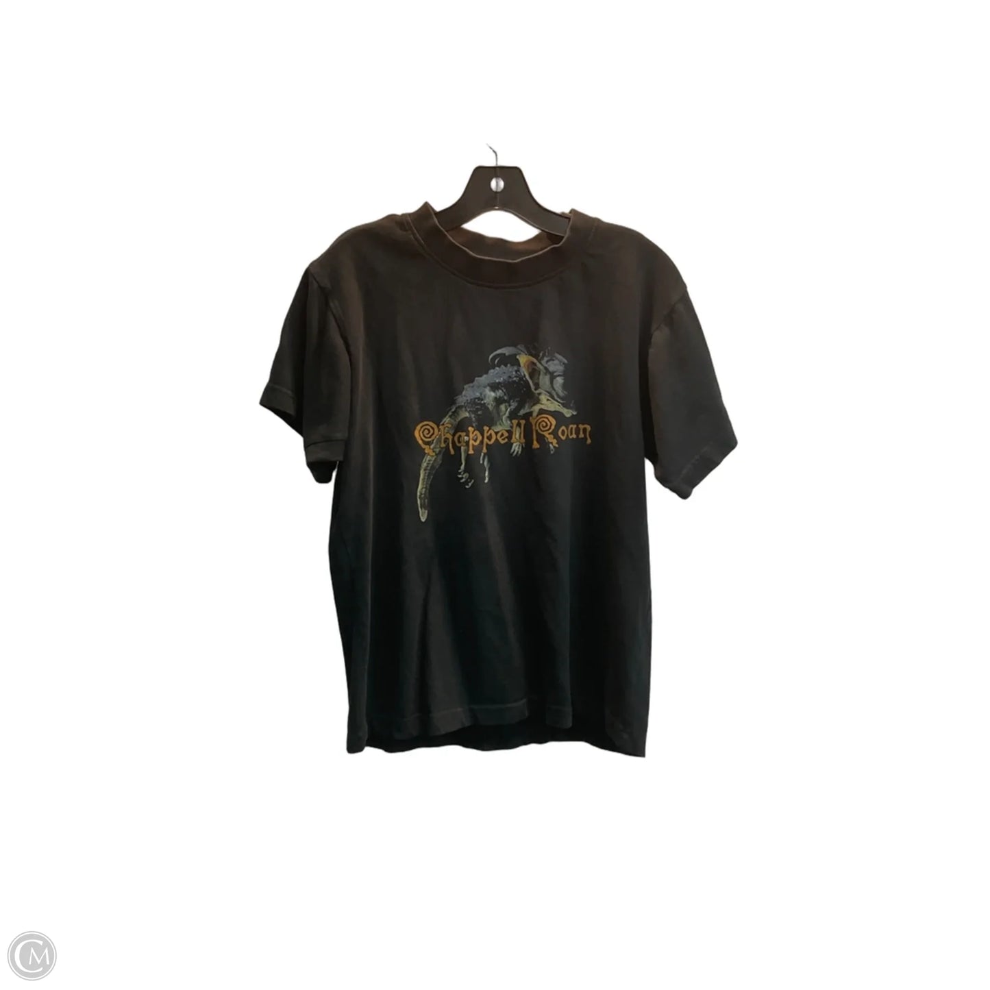Top Short Sleeve By Clothes Mentor In Black, Size: S