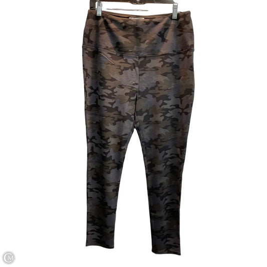 Athletic Leggings By Rachel Zoe In Camouflage Print, Size: Xl