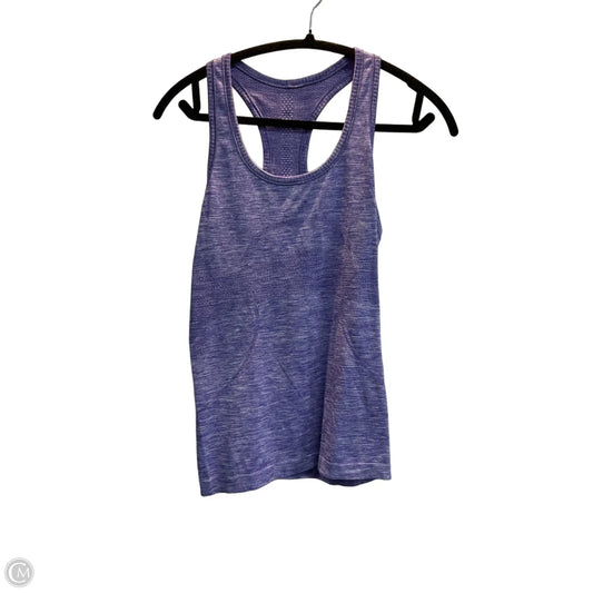 Athletic Tank Top By Lululemon In Purple, Size: M