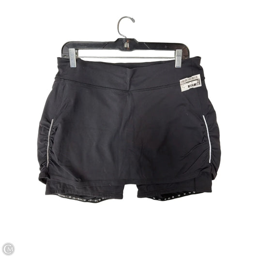 Athletic Skort By Athleta In Black, Size: Xl
