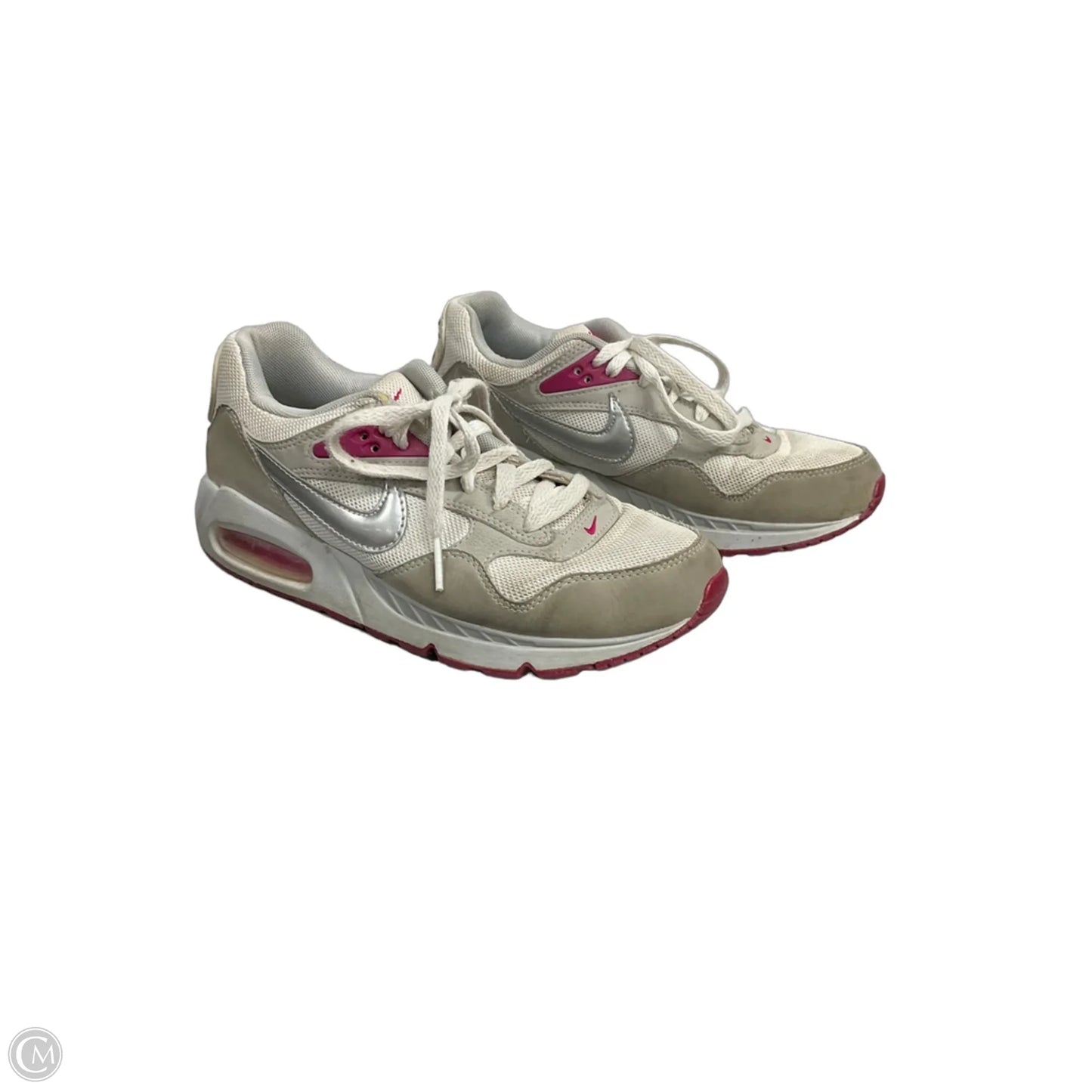 Shoes Athletic By Nike In White, Size: 7.5