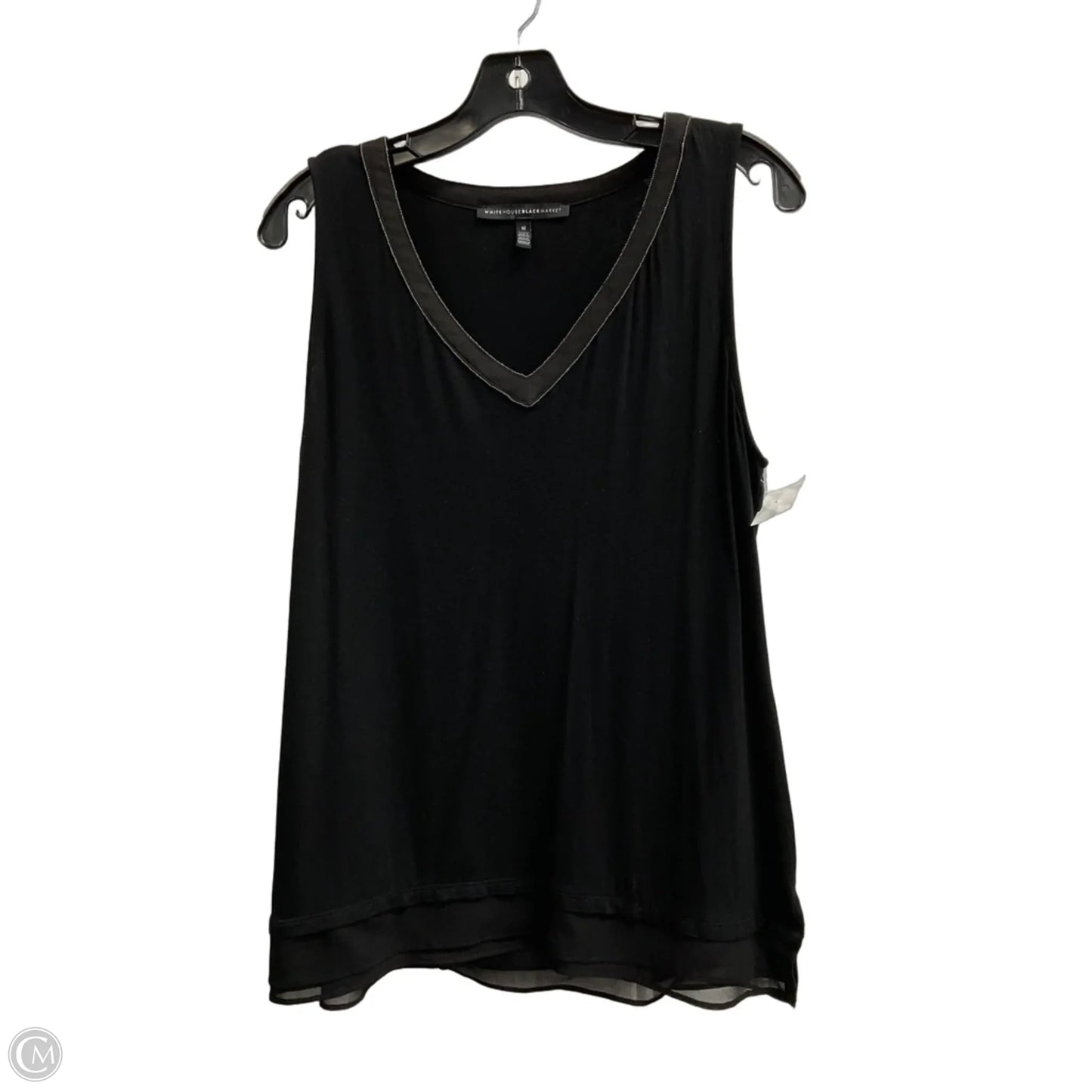 Tank Top By White House Black Market In Black, Size: M