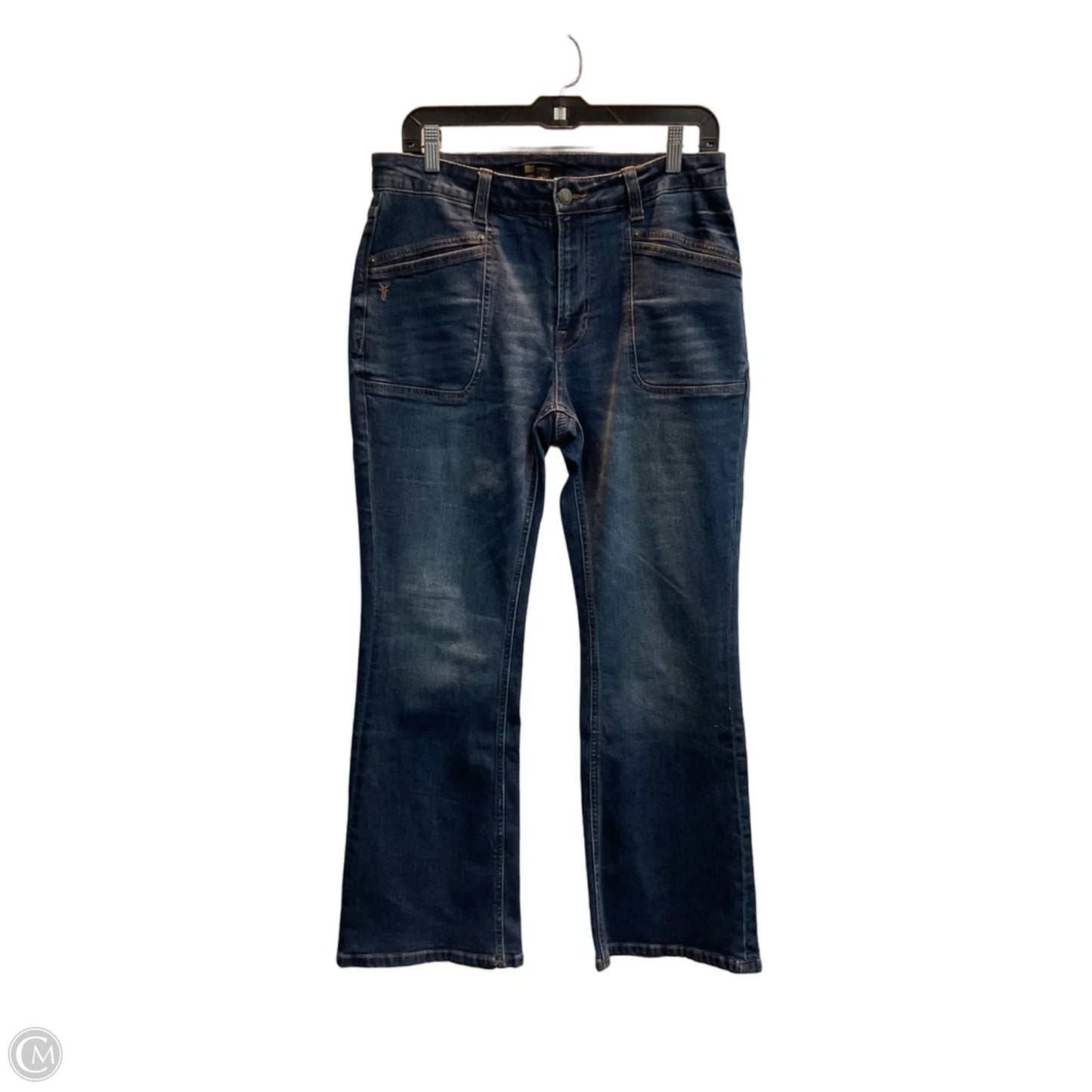 Jeans Boot Cut By Frye In Blue, Size: 6