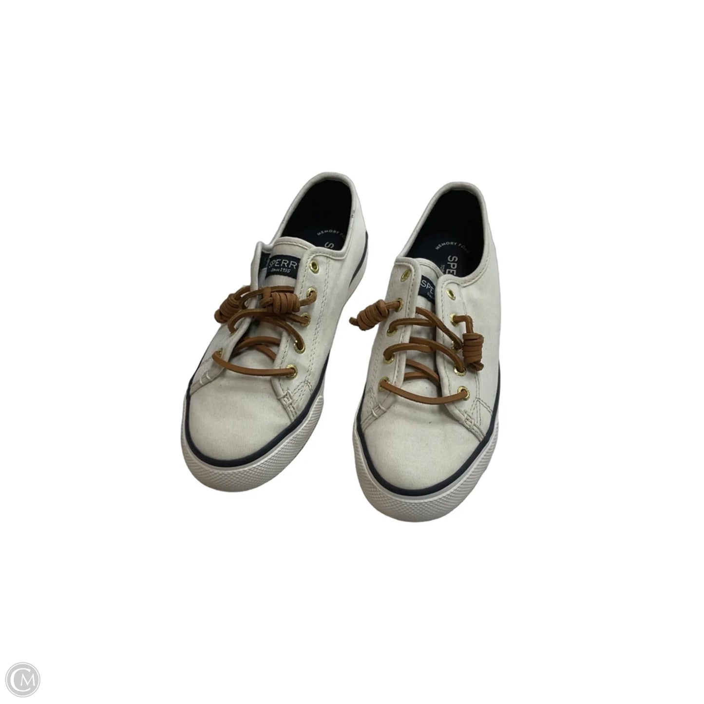 Shoes Athletic By Sperry In White, Size: 6