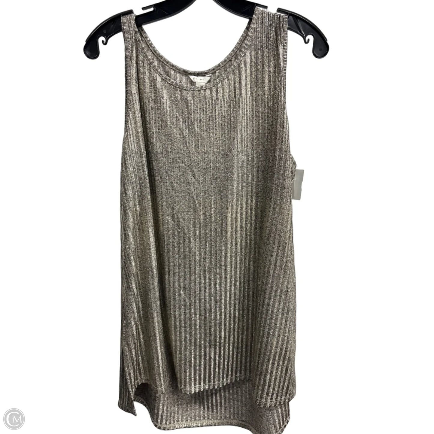 Tank Top By Cato In Gold, Size: L