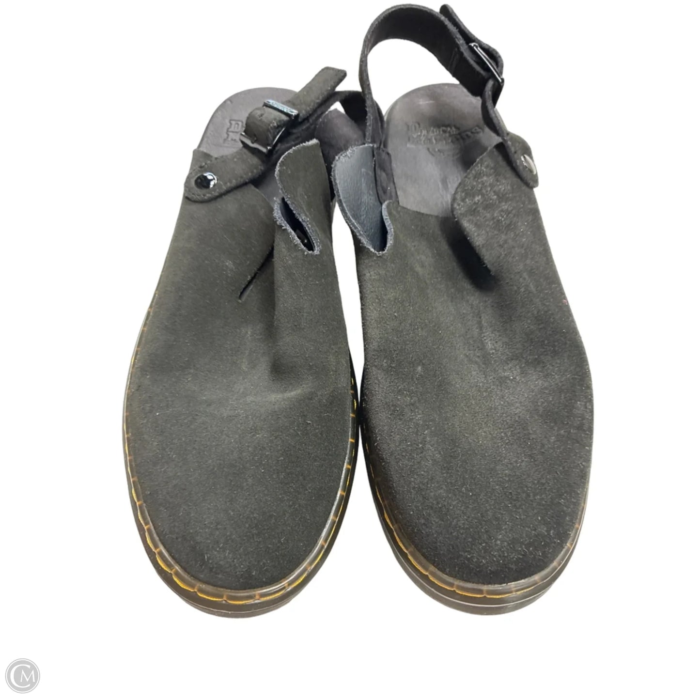 Shoes Flats By Dr Martens In Black, Size: 9