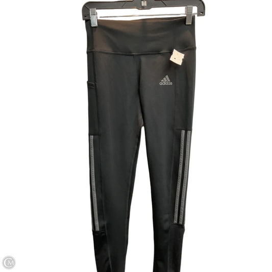 Athletic Leggings By Adidas In Black, Size: S