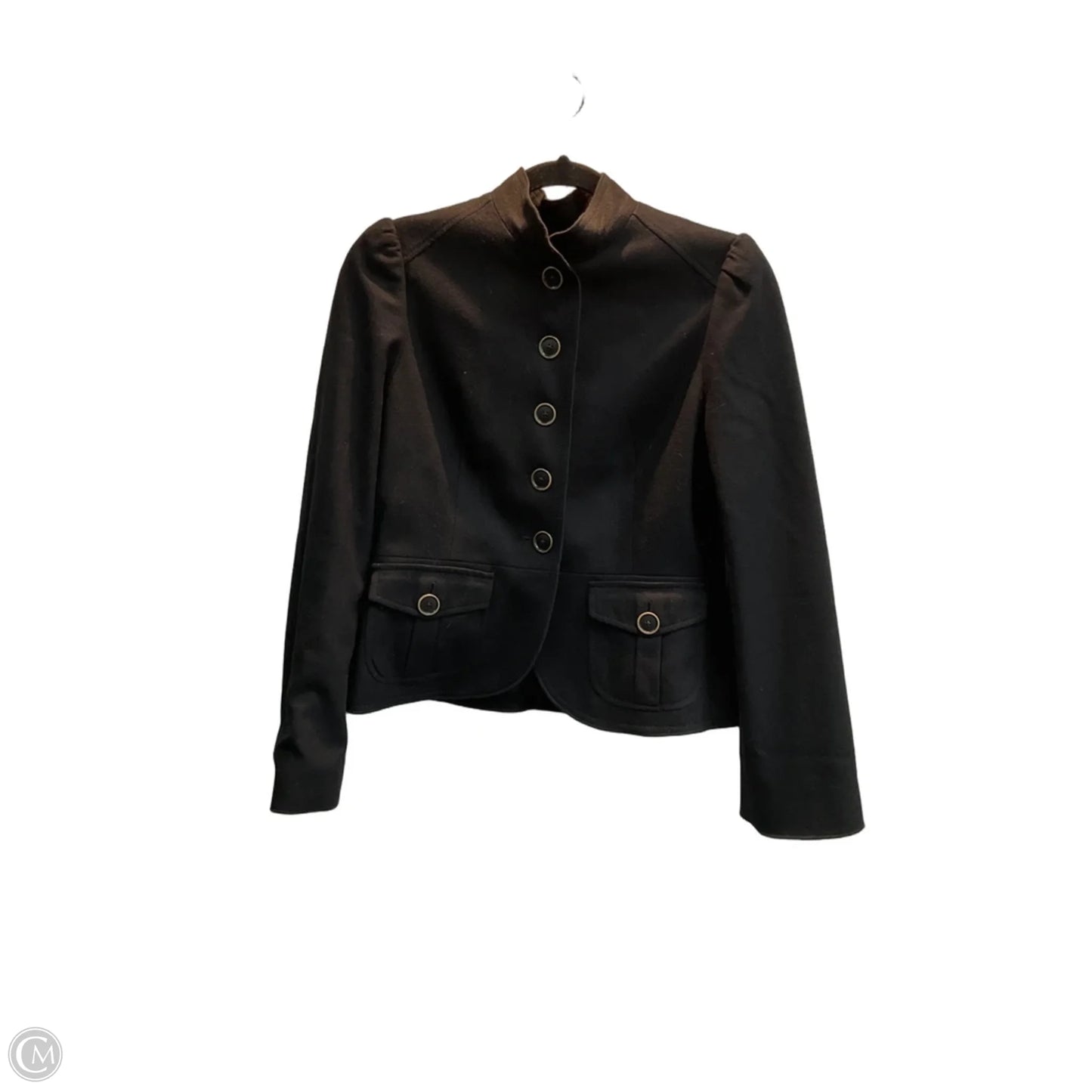 Blazer By Banana Republic In Black, Size: 8