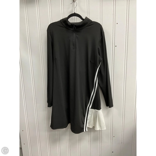 Athletic Dress By Clothes Mentor In Black, Size: 2x