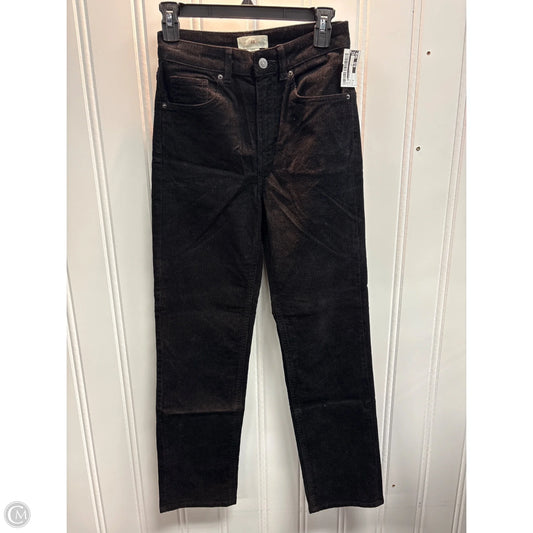 Pants Corduroy By H&m In Black, Size: 4
