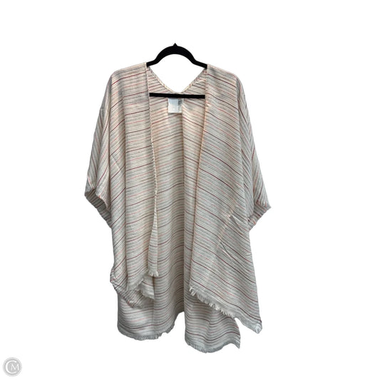 Poncho By Francesca’s In Striped Pattern, Size: 0
