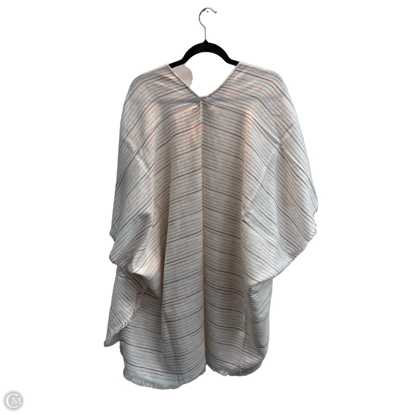 Poncho By Francesca’s In Striped Pattern, Size: 0