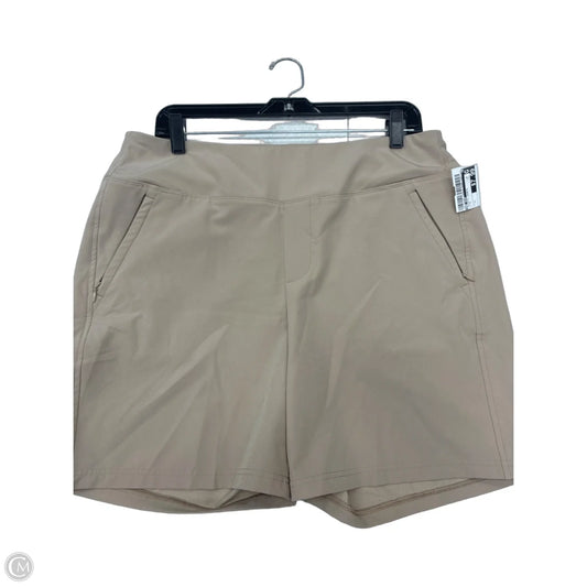 Athletic Shorts By Tek Gear In Beige, Size: L