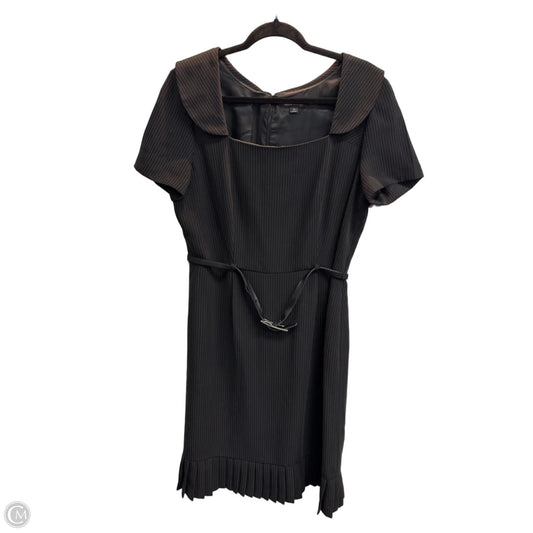 Dress Work By Tahari In Striped Pattern, Size: 14