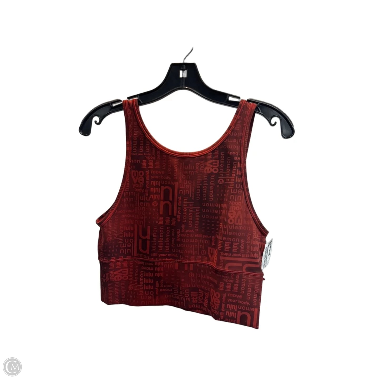 Athletic Bra By Lululemon In Orange, Size: S