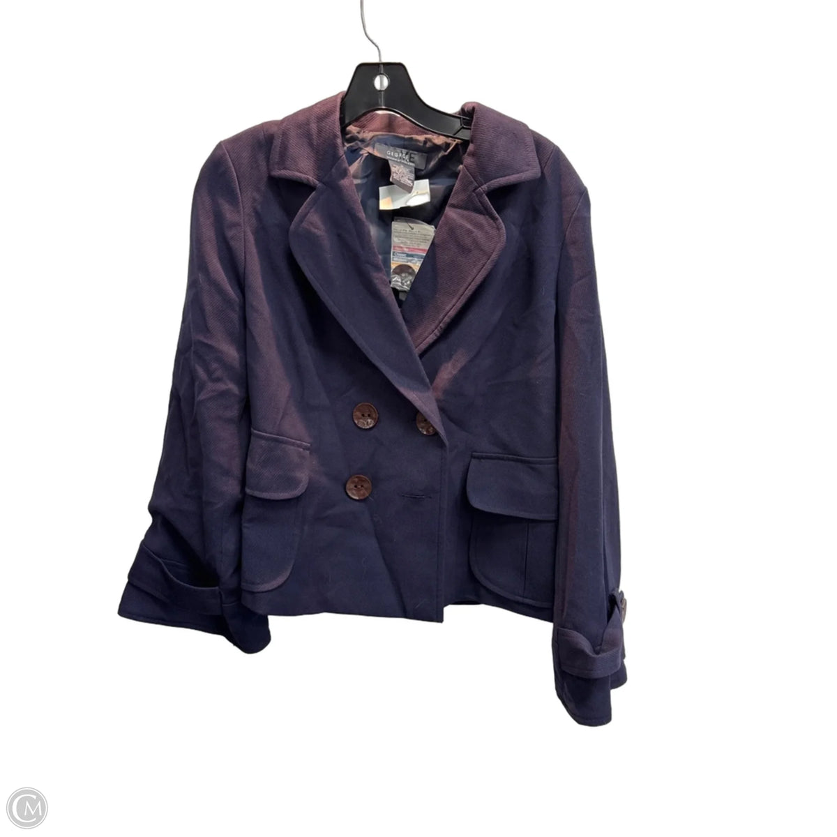 Blazer By George In Navy, Size: 10