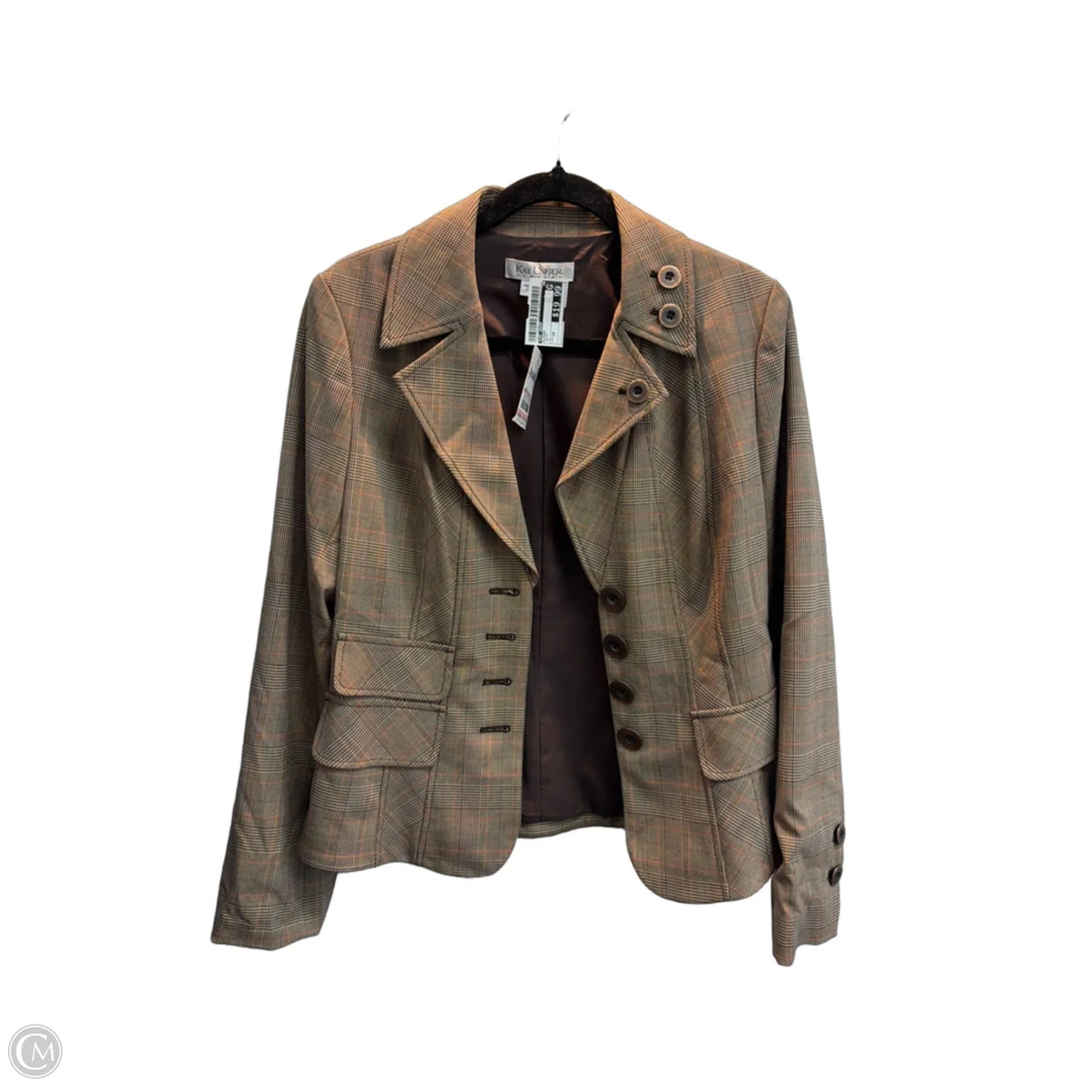 Blazer By Kay Unger In Brown, Size: 10