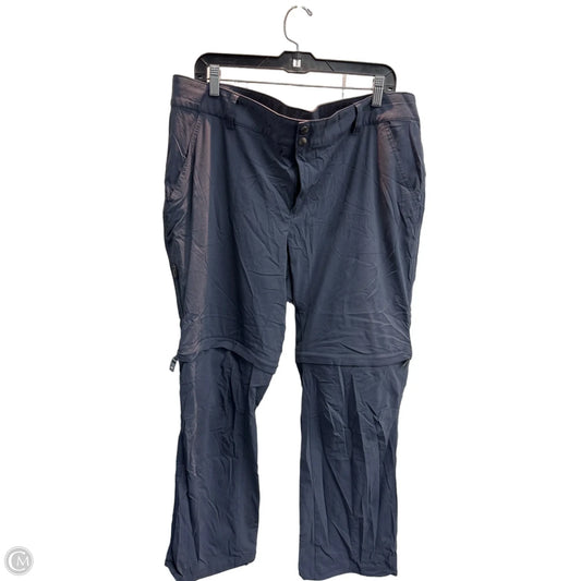 Athletic Pants By Columbia In Blue, Size: 18