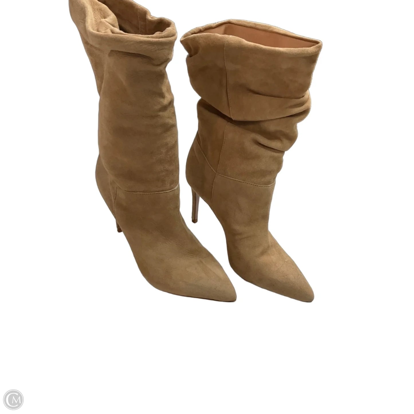 Boots Ankle Heels By Schutz In Tan, Size: 7
